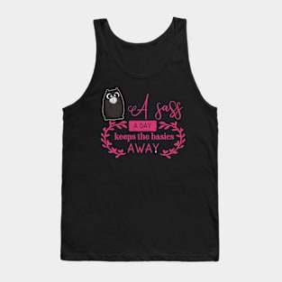 A Sass a Day Cute Cat Tank Top